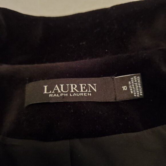 RALPH LAUREN TUXEDO BOLERO/CROPPED JACKET - Picture 3 of 5